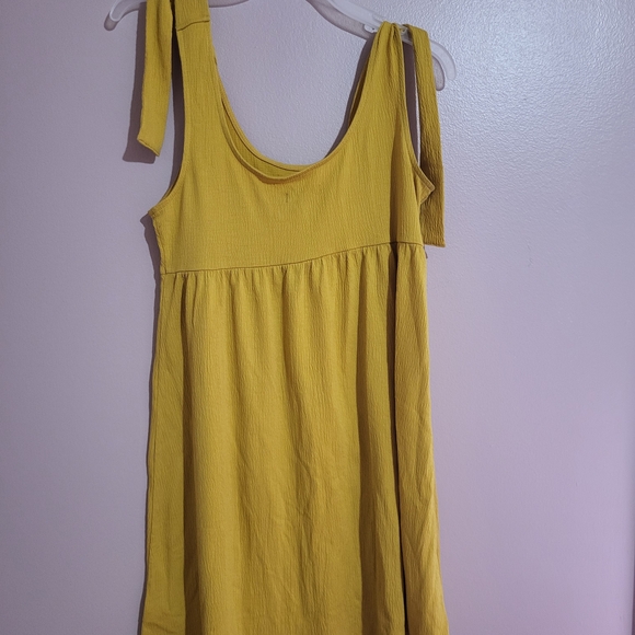 wild fable Yellow Ribbed Tank Top - Picture 2 of 9